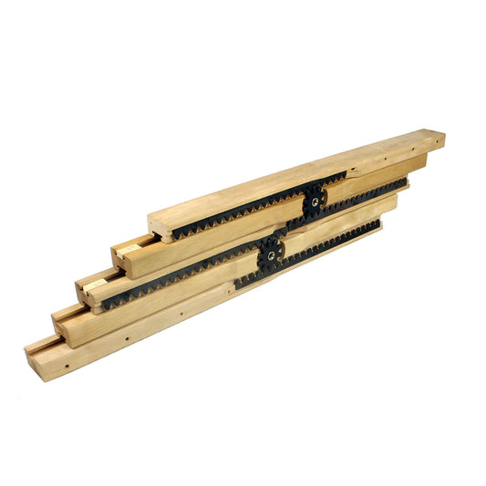 Wood Reciprocating Action Table Extension Slides