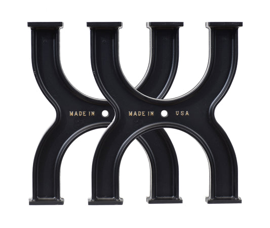 Cast Aluminum Table Legs With Bench Legs Bundle (Dover Collection)