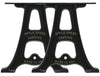 Cast Aluminum Table Legs (Lewis)