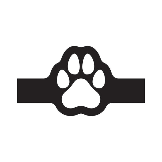 Dog Paw Grip Charcuterie Board Handle Router Template