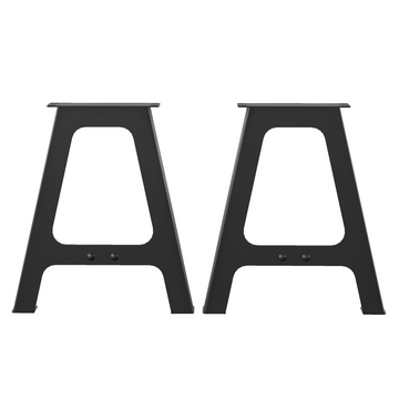 22" Metal End Table Height Table Legs (Ember Ridge), Set Of 2