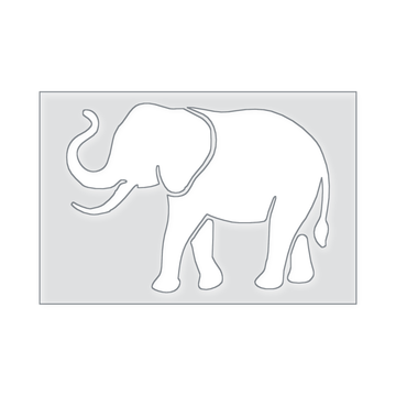 Elephant Acrylic Router Template