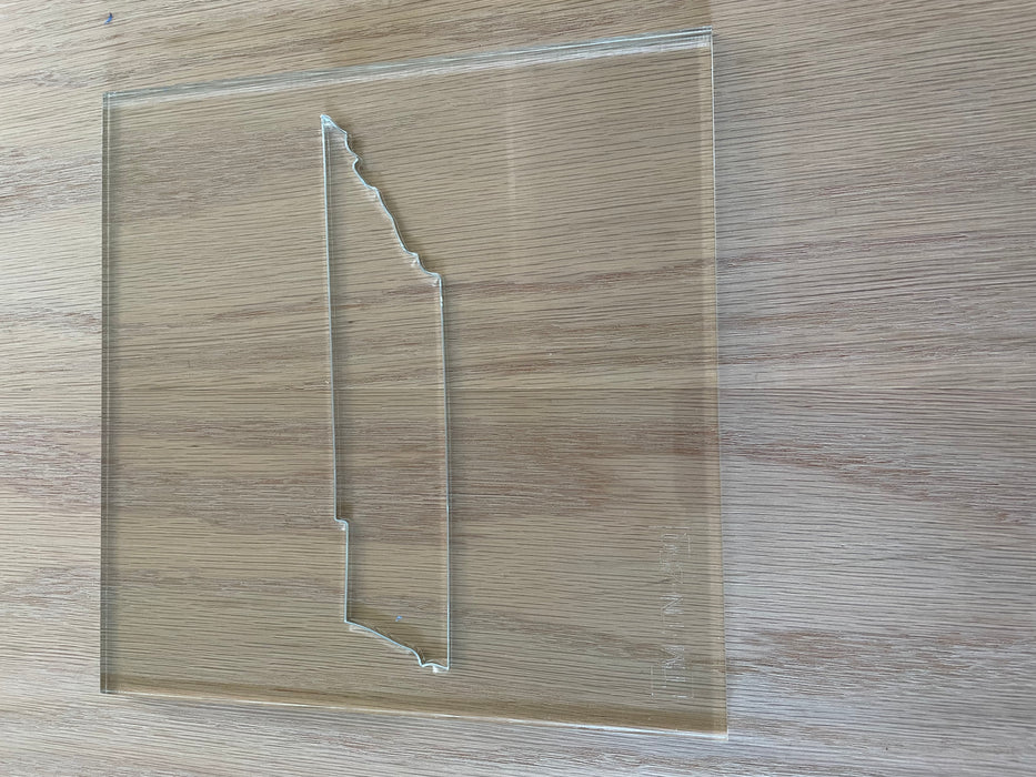 Tennessee Acrylic Router Template