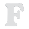 Jumbo Letter Acrylic Router Template