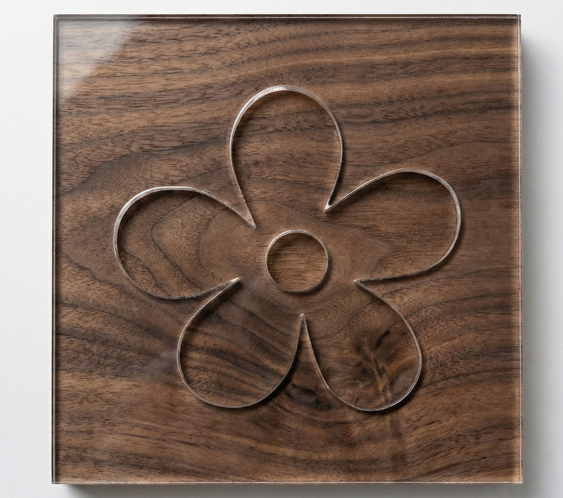 Flower Acrylic Router Template – Bear Hollow Supply