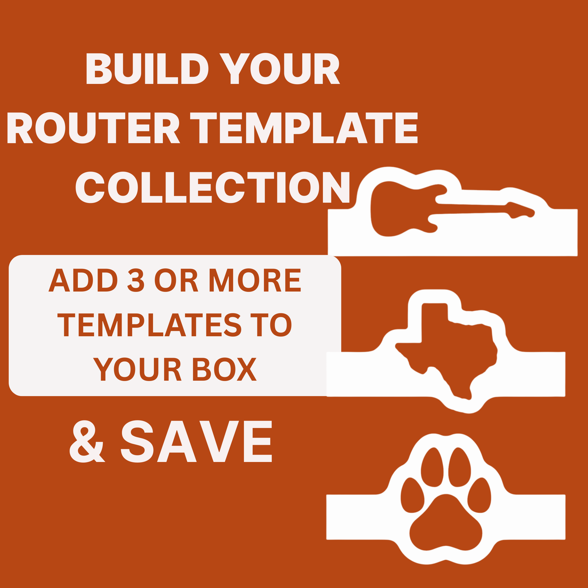 Build Your Router Template Collection – Bear Hollow Supply