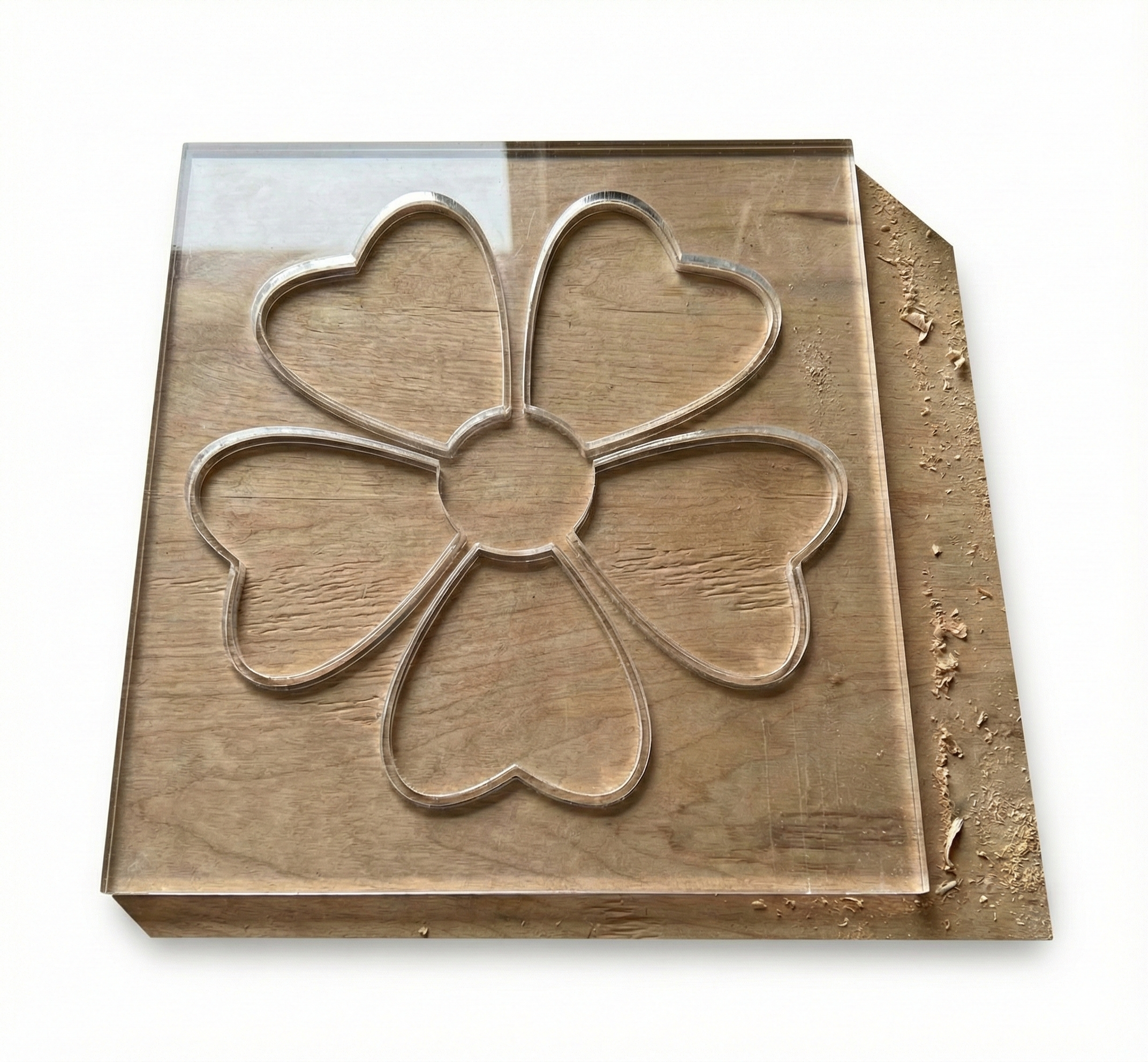 Flower Acrylic Router Template – Bear Hollow Supply