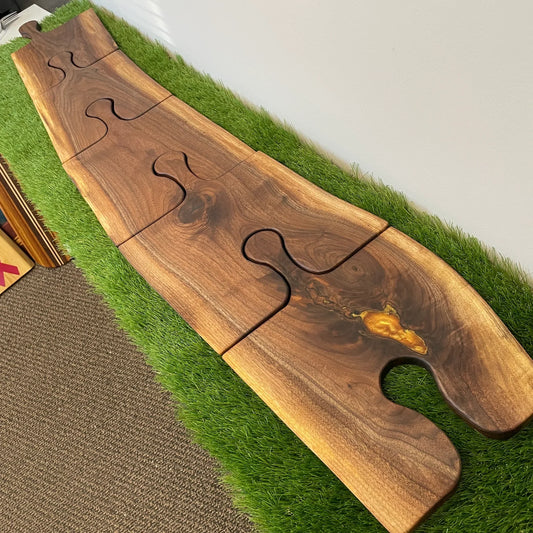 Grab and Go Nesting Charcuterie Board Handle Acrylic Router Template