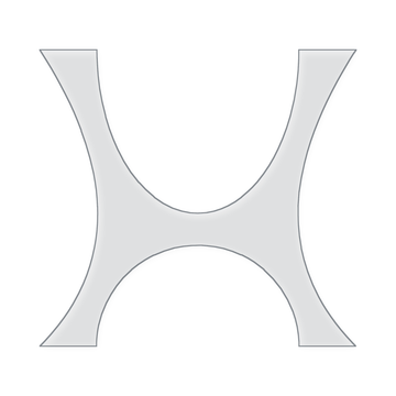 H Shape Table Leg Router Templates
