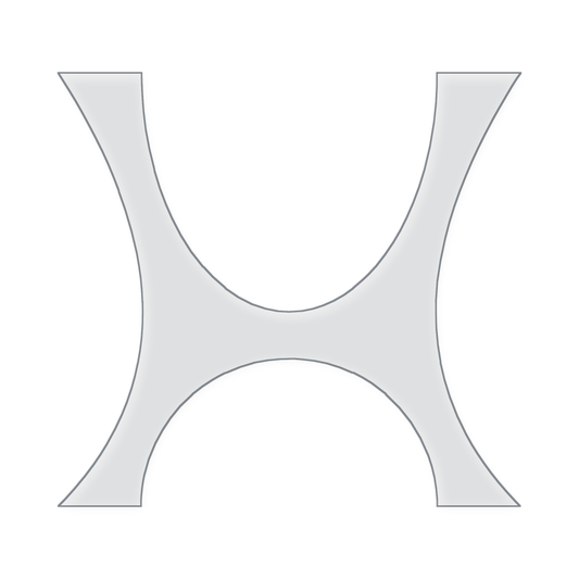 H Shape Table Leg Router Templates
