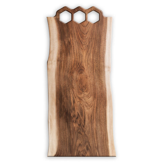 Honeycomb Grip Charcuterie Board Handle Router Template