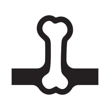 Dog Bone Charcuterie Board Handle Router Template