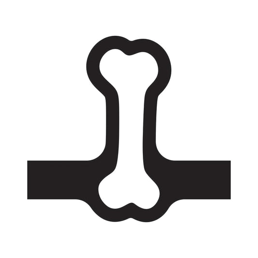 Dog Bone Charcuterie Board Handle Router Template