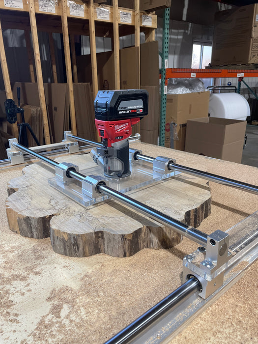 Slab Flattening Sled Router Jig (SlabTech)