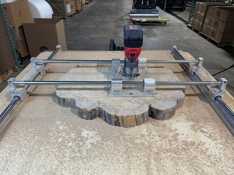 Slab Flattening Sled Router Jig (SlabTech)