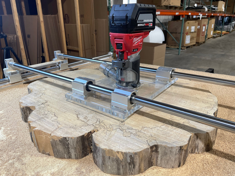 Slab Flattening Sled Router Jig (SlabTech)