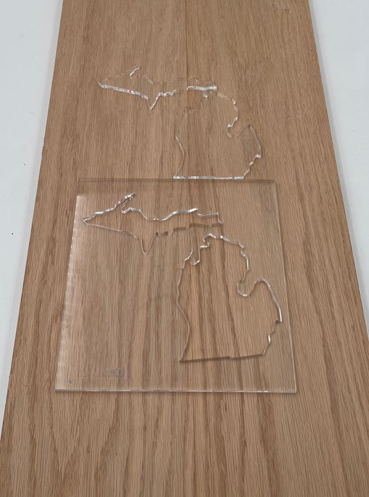 Michigan Acrylic Router Template