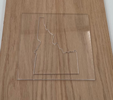 Idaho Acrylic Router Template