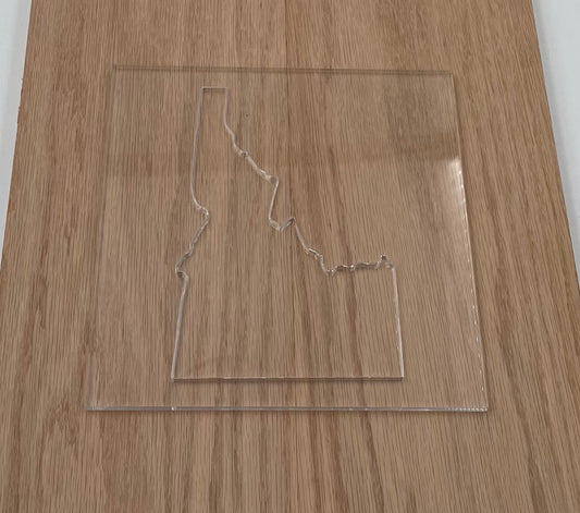 Idaho Acrylic Router Template