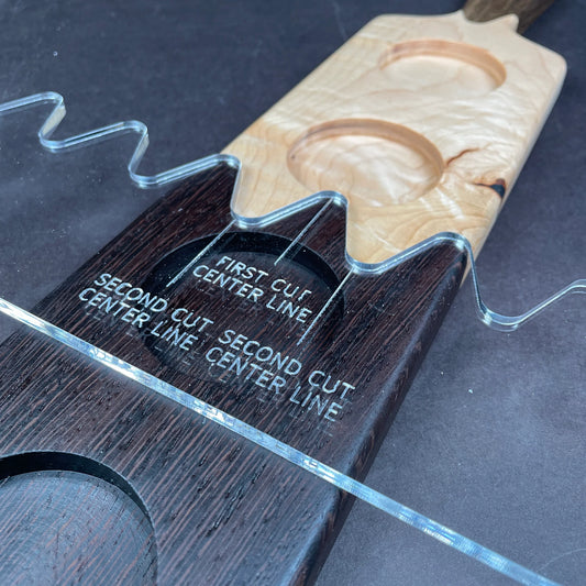 Sawtooth Stitch Acrylic Router Template