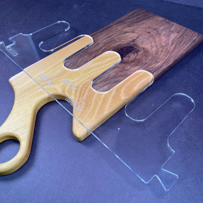 Large Finger Stitch Acrylic Router Template — Bear Hollow Supply