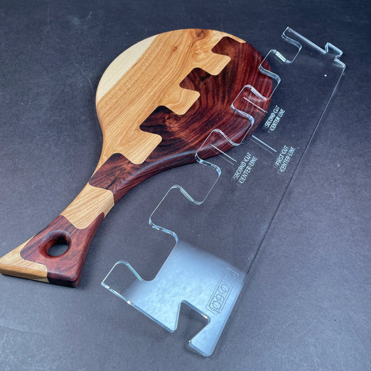 Dovetail Stitch Acrylic Router Template