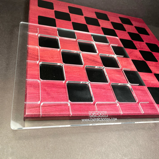 Chess Board Acrylic Router Template