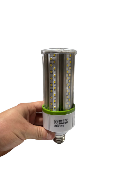 20 Watt Dustproof LEDDC12-24V Light Bulb