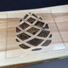 Pine cone Acrylic Router Template