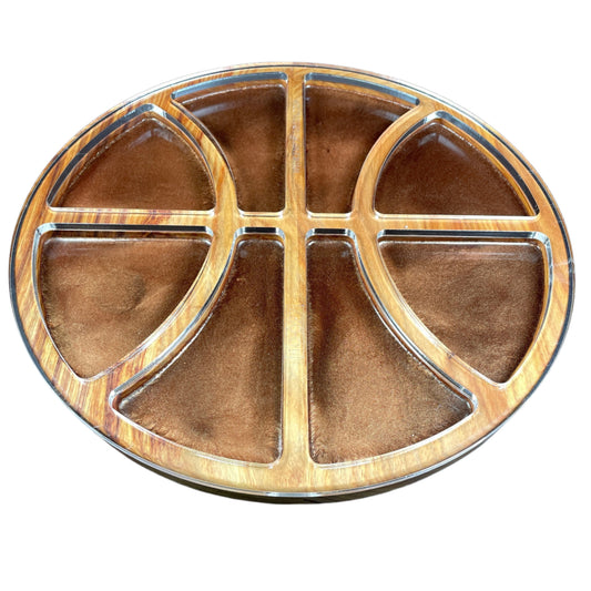 Basketball Serving Tray Acrylic Router Template