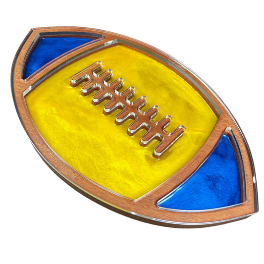 Football Serving Tray Acrylic Router Template