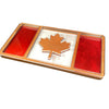 Canada Flag Tray Acrylic Router Template