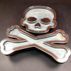 Skull + Cross Bones Tray Acrylic Router Template