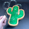 Cactus Serving Tray Acrylic Router Template