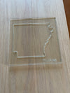 Arkansas Acrylic Router Template