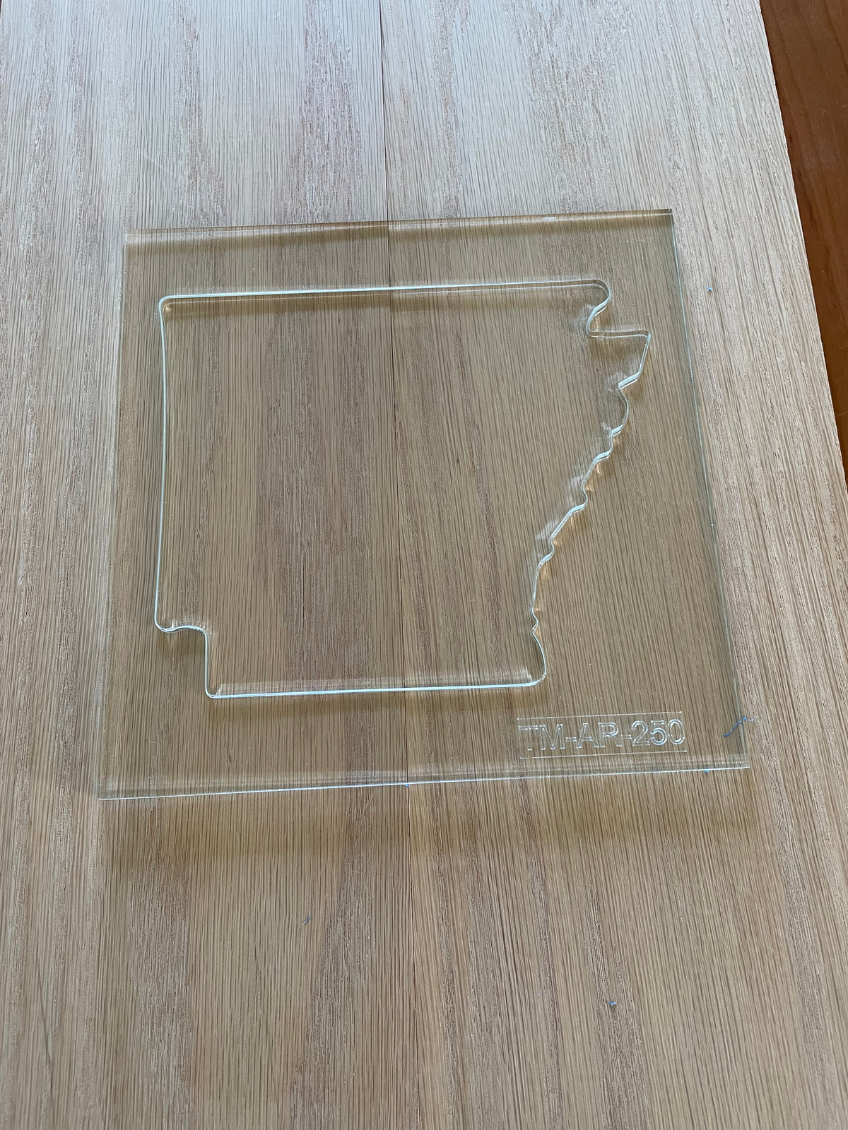 Arkansas Acrylic Router Template — Bear Hollow Supply