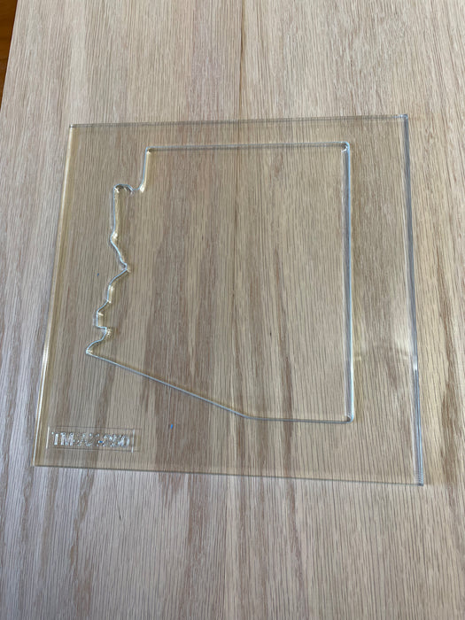 Arizona Acrylic Router Template — Bear Hollow Supply