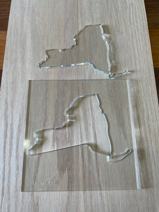 New York Acrylic Router Template