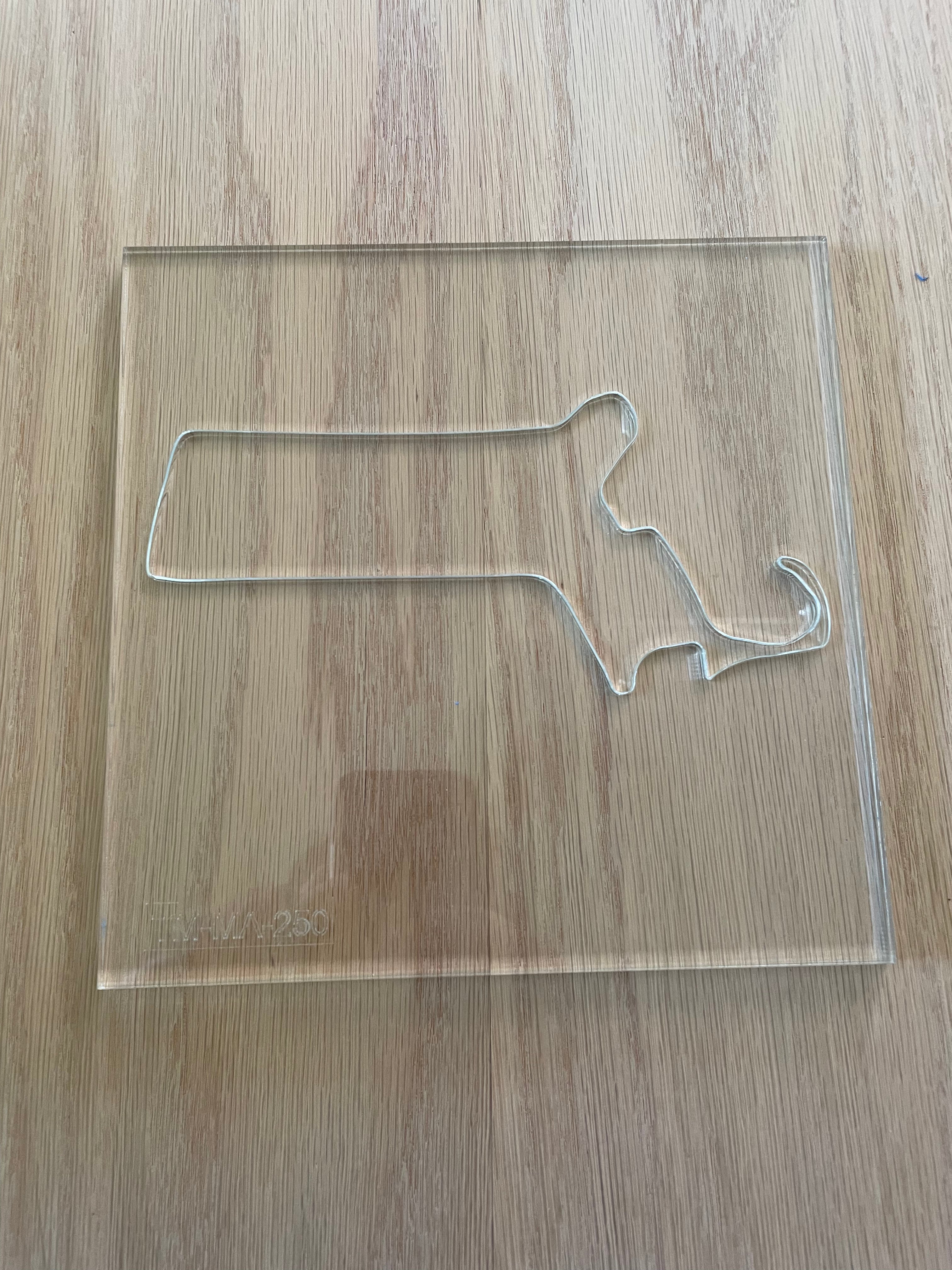 Massachusetts Acrylic Router Template – Bear Hollow Supply