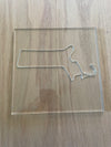 Massachusetts Acrylic Router Template