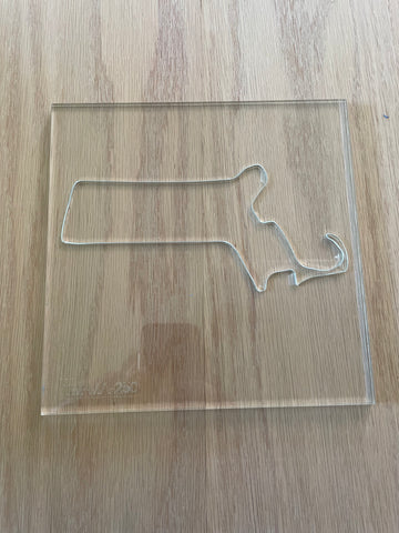 Massachusetts Acrylic Router Template