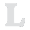 Jumbo Letter Acrylic Router Template