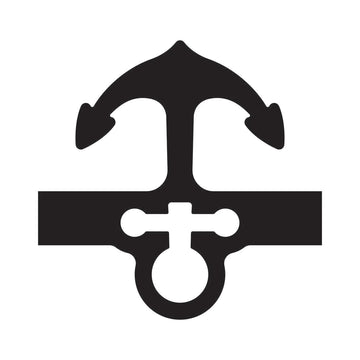 Large Anchor Charcuterie Board Handle Router Template