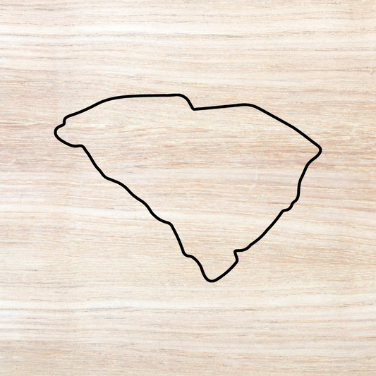South Carolina Large Acrylic Router Template