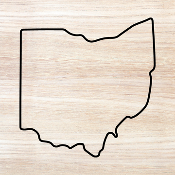 Ohio Large Acrylic Router Template