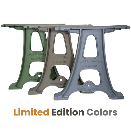 Limited Edition Colors 28" Cast Aluminum Table Legs (Lewis)