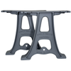 Limited Edition Colors 28" Cast Aluminum Table Legs (Lewis)