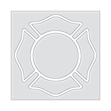 Fire Department Maltese Acrylic Router Template