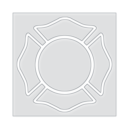 Fire Department Maltese Acrylic Router Template