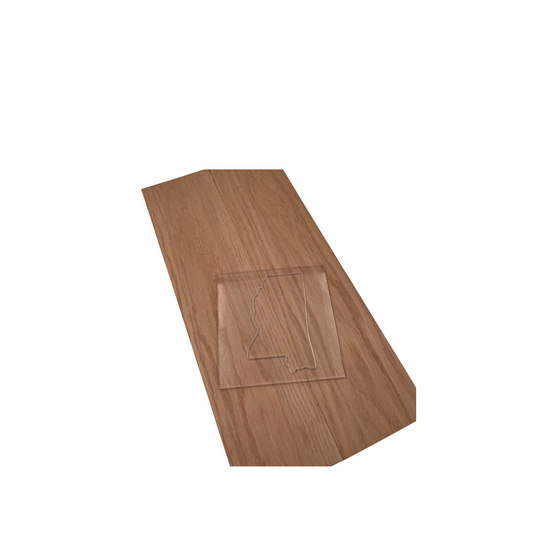 Mississippi Acrylic Router Template